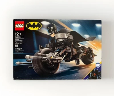 NUEVO LEGO 76273 Batman Figura de Construcción y la Bicicleta Bat-Pod Juego de Construcción 713 piezas Foto 1 de 4