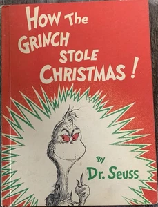 RARE! 1st Ed. How The Grinch Stole Christmas! By Dr. Seuss Holiday 1957 GOOD!!!! - Picture 1 of 11