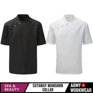 Mens Beauty Tunic Therapist Hairdresser Spa Gown Salon Health Barber Dentist - Picture 1 of 3
