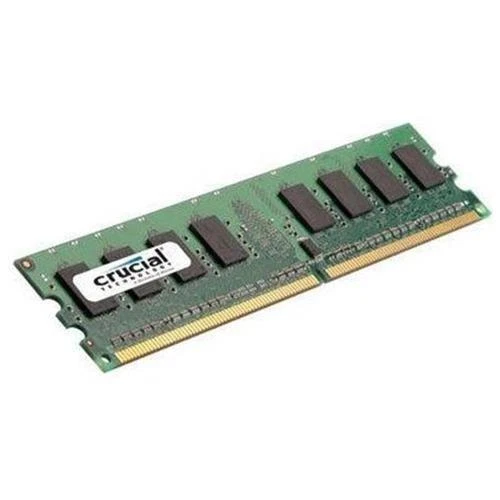 Crucial 1GB DDR2 PC2-5300 Unbuffered 240 Pin DIMM RAM- CT12864AA667 For Desktop - Image 1 of 1