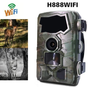 H888 WIFI Wildlife Trail Camera Night Vision Hunting Motion Activated Waterproof - Picture 1 of 6