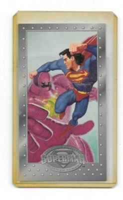 1994 SUPERMAN COLLECTOR'S EDITION PROMO CARD SC1 FREE SHIPPING - Image 1 of 2