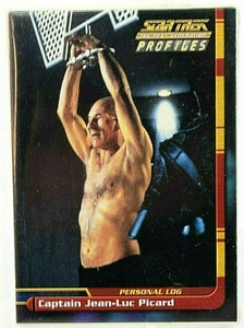 STAR TREK The Next Generation PROFILES -  Complete base card set 82 cards 