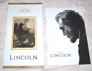 Lincoln FYC For Your Consideration Academy Booklet Pamphlet Oscar Day-Lewis - Picture 1 of 3