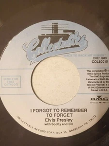 Elvis Presley - I Forgot To Remember To Forget / Mystery Train - 7" Vinyl Single - Picture 1 of 2