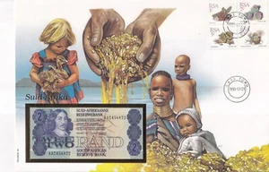 superbe enveloppe SOUTH AFRICA AFRIQUE banknote billet de banque money UNC NEUF - Picture 1 of 1
