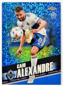 CAIO ALEXANDRE - 2022 Topps Chrome MLS Blue Mini Diamond SN,RC #112 #/199 - Picture 1 of 2