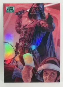 2024 Topps Chrome Galaxy Star Wars #82 Holding Hope Darth Vader Aqua /199 - Bild 1 von 4