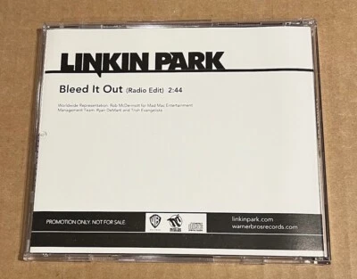 Linkin Park - Bleed It Out RARE promo CD single w/ exclusive radio edit '07 - Image 1 of 2