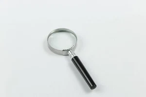 Lupe Leselupe 4 fache Vergrößerung 50 mm Vergrößerungsglas Echtglas Handlupe - Bild 1 von 3