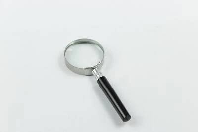 Lupe Leselupe 4 fache Vergrößerung 50 mm Vergrößerungsglas Echtglas Handlupe - Bild 1 von 3