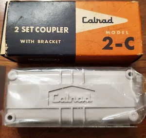 JUEGO ACOPLADOR CALRAD 2 CON SOPORTE MODELO 2-C NUEVO NUNCA USADO EN CAJA - Imagen 1 de 4
