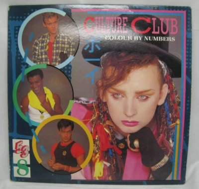 Culture Club Colour By Numbers vinyl LP record Album 12" 1983 New Wave Boy Georg - Image 1 of 4