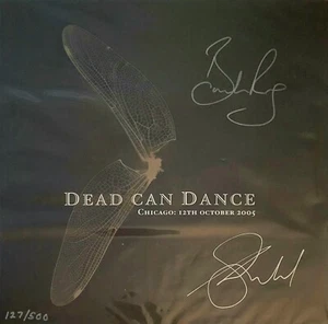 Dead Can Dance DCD 10/12/05 Chicago, IL Autographed Triple Vinyl Ltd Ed 127/500 - Picture 1 of 13
