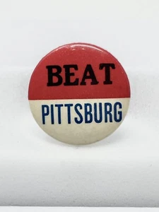 Rare 1940s Duquesne University Basketball Pin - City Game Vs. U. Of Pittsburgh  - Picture 1 of 5