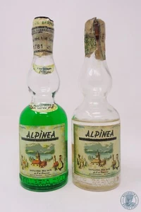 Miniature / Mignon Alpinea DISTILLERIA DELL'ALPE 10cl - 2 Pezzi Diversi - Picture 1 of 3
