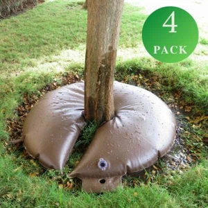 4 Pack - Tree Watering Ring 15 Gal, Self Irrigation Bag for Shrub FREE SHIPPING - Picture 1 of 9