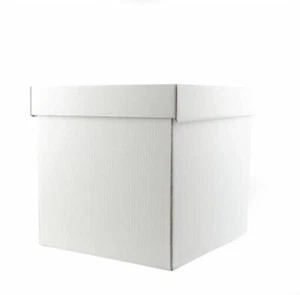 20" Inch Deep White Stacked Cake Box - Picture 1 of 1