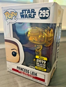 Funko POP! Star Wars Princess Leia #295 2019 Galactic Convention Exclusive - Picture 1 of 7