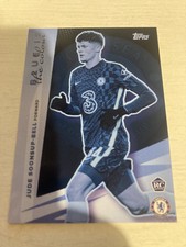 TOPPS CHELSEA EXCLUSIVE CARD 2021 - 22  JUDE SOONSUP BELL ROOKIE BLUE IS THE COL