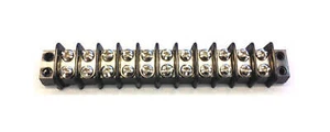 TRW Cinch/Beau 11-140, 11 Position Terminal Block Barrier, Strip 15A @ 250V AC - Picture 1 of 1