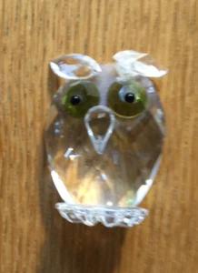 Swarovski Figur Kristall Eule, Käuzchen 5,0 cm. - Bild 1 von 3
