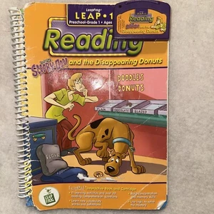 LeapFrog LeapPad Scooby Doo! & the Disappearing Donuts Book Cartridge PreK-1st - Picture 1 of 4