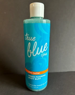 Bath & Body Works True Blue Spa Fresh Foaming Body Buff In Mood For Scrub 16 oz - Image 1 of 4