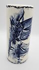 DELFT BLUE AND WHITE HANDPAINTED ROLLING PIN HOLLAND NO HANDLES