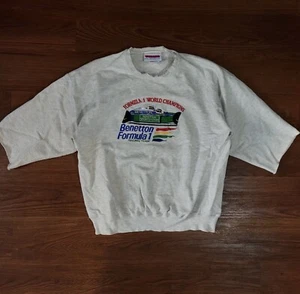 Vintage 1994 Formula 1 World Championship Benetton Racing Team Sweatshirt Sz XL - Picture 1 of 11