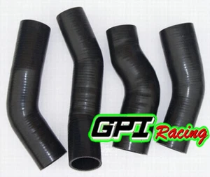 BLK For Nissan 300ZX/Fairlady Z32 Twin Turbo Intercooler Silicone Hose 1990-96 - Picture 1 of 8