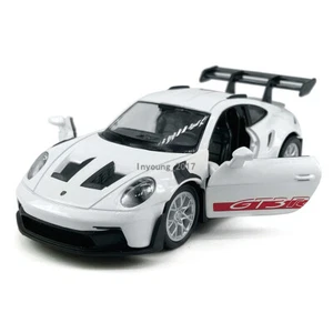 Porsche 911 GT3 RSR 1/36 Scale Diecast Model Car Metal Toy Cars Boys Gifts White - Picture 1 of 11