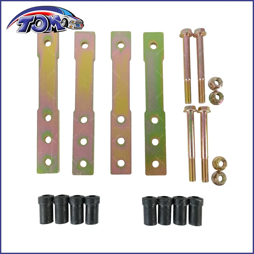 1" to 4" Lift Kit Adjustable Rear Leaf Spring Shackle For 61-76 Dodge PLYMOUTH Foto 1 de 2