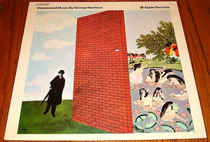 GEORGE HARRISON WONDERWALL MUSIC BY GOERGE HARRISON ORIGINAL IMPORT LP ~FRANCE - Picture 1 of 4