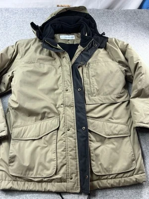 Irvine Park Para Hombre Abrigo para Nieve Fría Caqui Invierno Chaqueta con Capucha Talla: XL/G Foto 1 de 4