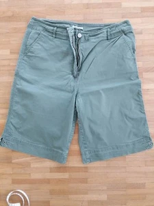 Bermuda, Kurze Hose, Damen, Basixx, Größe 44, Grün - Bild 1 von 3