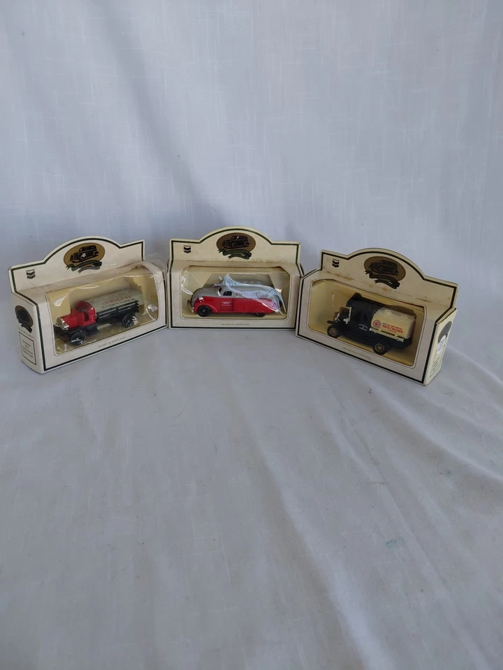 #2 Lledo Die-Cast X 3 1920 Red Crown Tanker-Chevron Tank Truck-1911 Zerolene... - Image 1 of 4