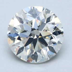 Round 5.50 Carat Cert. GIA Natural Mined Diamond Loose K color SI1 clarity - Picture 1 of 2