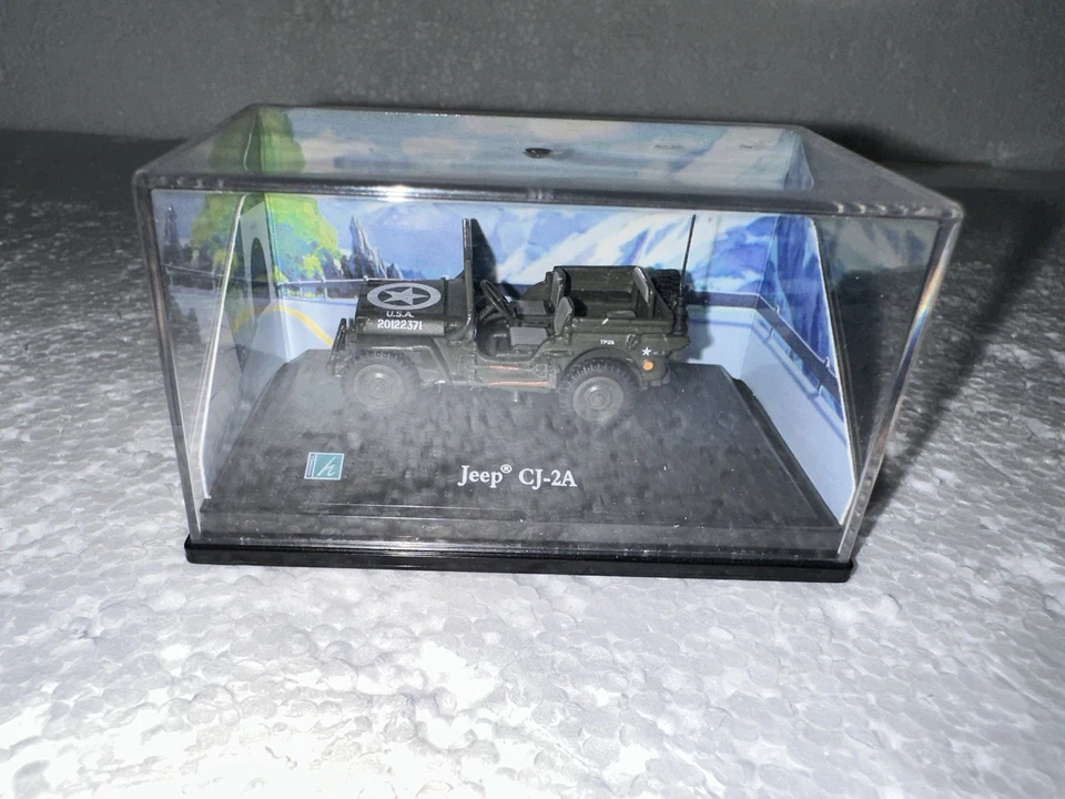 Hongwell, HO scale, WWII Willys Jeep, CJ-2A, US Army, Series# 191 - Image 1 of 4