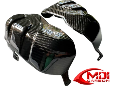BMW R1200GS ADV 2013-2019 Engine Case Cover Cowling Full Dry Carbon Fiber - Image 1 of 4