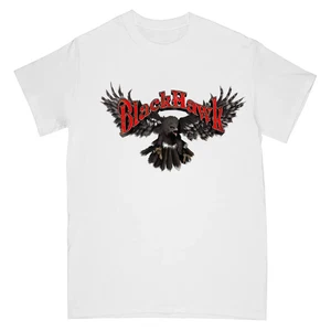 Rare Hot Blackhawk Rock Band Cotton White S-5XL Shirt AA323 - Bild 1 von 4