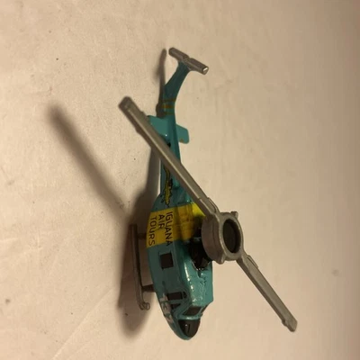 Vintage 1992 Micro Machines IGUANA AIR TOURS Bell UH-1N Huey Helicopter L.G.T.I. - Image 1 of 4