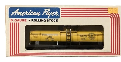American Flyer S Gauge #9102 Baltimore and Ohio Tank Car NIB - Image 1 of 4
