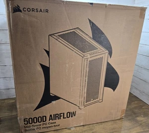 Corsair 5000D Airflow Tempered Glass Mid-Tower ATX PC Case - Black - Picture 1 of 6