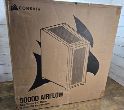 Corsair 5000D Airflow Tempered Glass Mid-Tower ATX PC Case - Black - Image 1 of 4