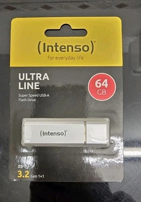Intenso Ultra Line 3.2 Super Speed USB Flash Drive 64GB - Image 1 of 2