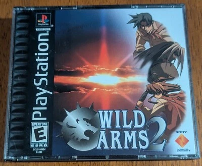 PS1 Wild Arms 2: Second Ignition Sony PlayStation 1, 2000 RPG High Grade Example - Image 1 of 4
