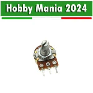 WH148 Potenziometro Amplificatore a giunto singolo B10K diametro 6mm Arduino - Foto 1 di 1