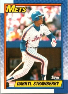 Darryl Strawberry #600 Topps 1990 edición Tiffany - ¡Envío gratuito! - Imagen 1 de 2