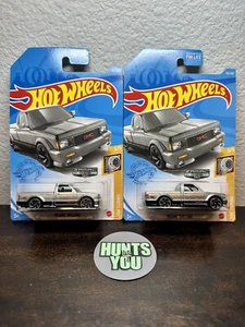Hot Wheels 91 GMC Syclone Walmart Exclusive Zamac Lot Of 2 - Picture 1 of 23